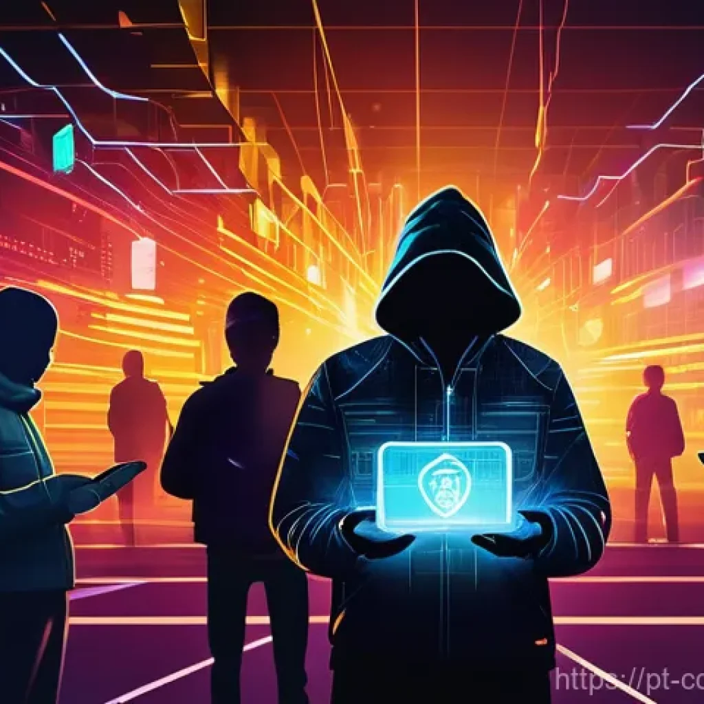 지갑 보안 강화에 유용한 앱 추천 - **Prompt:** A dynamic, high-tech illustration depicting the ongoing battle between digital threats a...